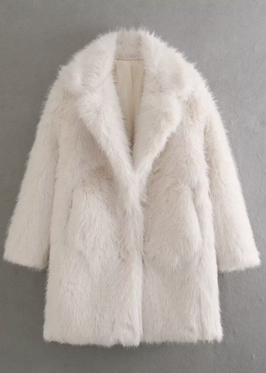 EB | Elegante Damen Winterjacke mit Weichem Kunstpelz