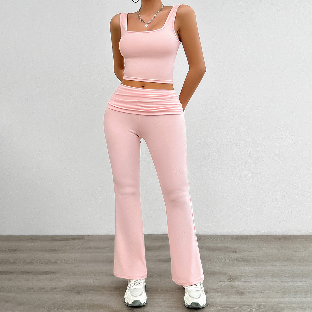 Damen Sportliches Zweiteiliges Set EB
