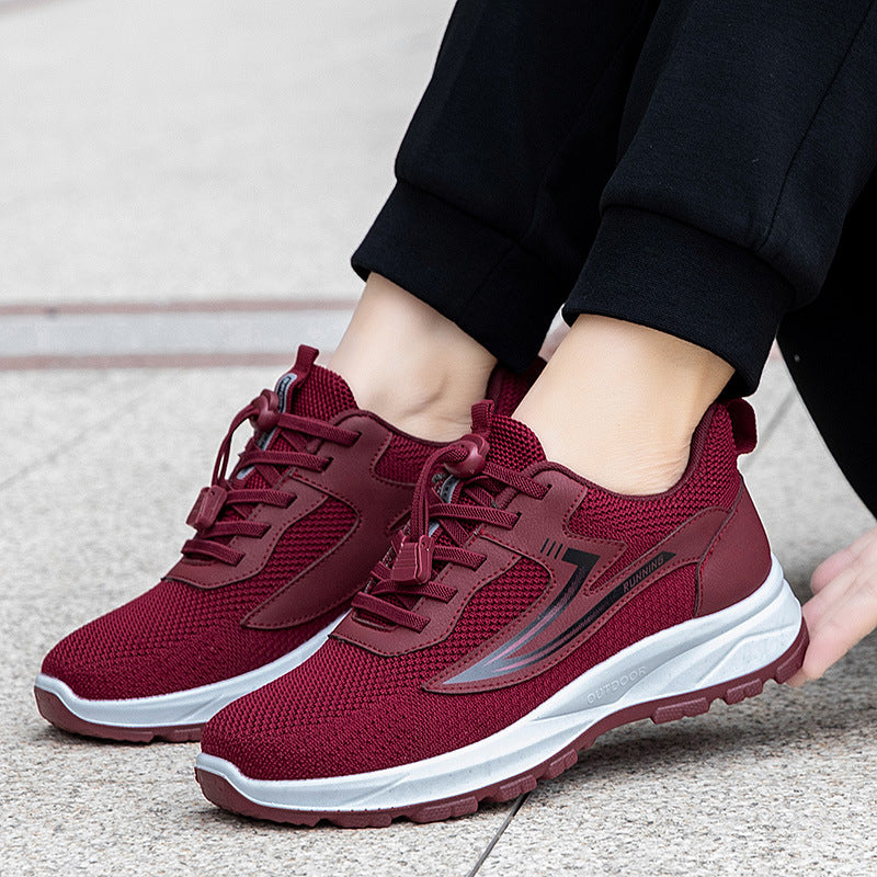 Damen Hochmoderne Laufschuhe mit atmungsaktivem Obermaterial und flexibler Sohle EB