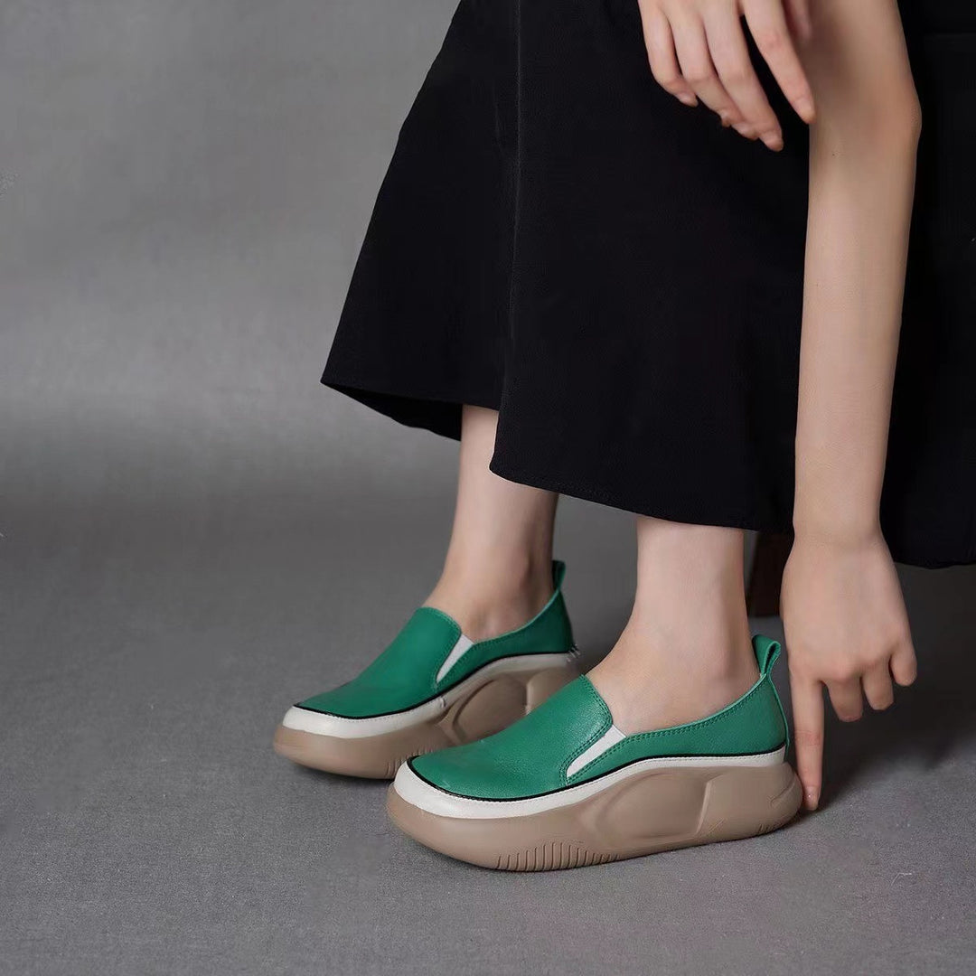 Damen Slip-On Sneakers mit ergonomischem Design und strukturiertem Obermaterial EB