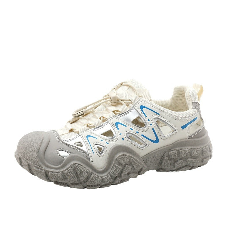Damen Sportliche Freizeitschuhe mit atmungsaktiver Mesh-Oberfläche und rutschfester Sohle EB