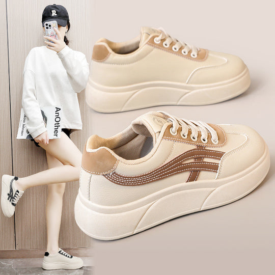 Damen modische Sneakers mit komfortabler Plattform und sportlichen Akzenten EB