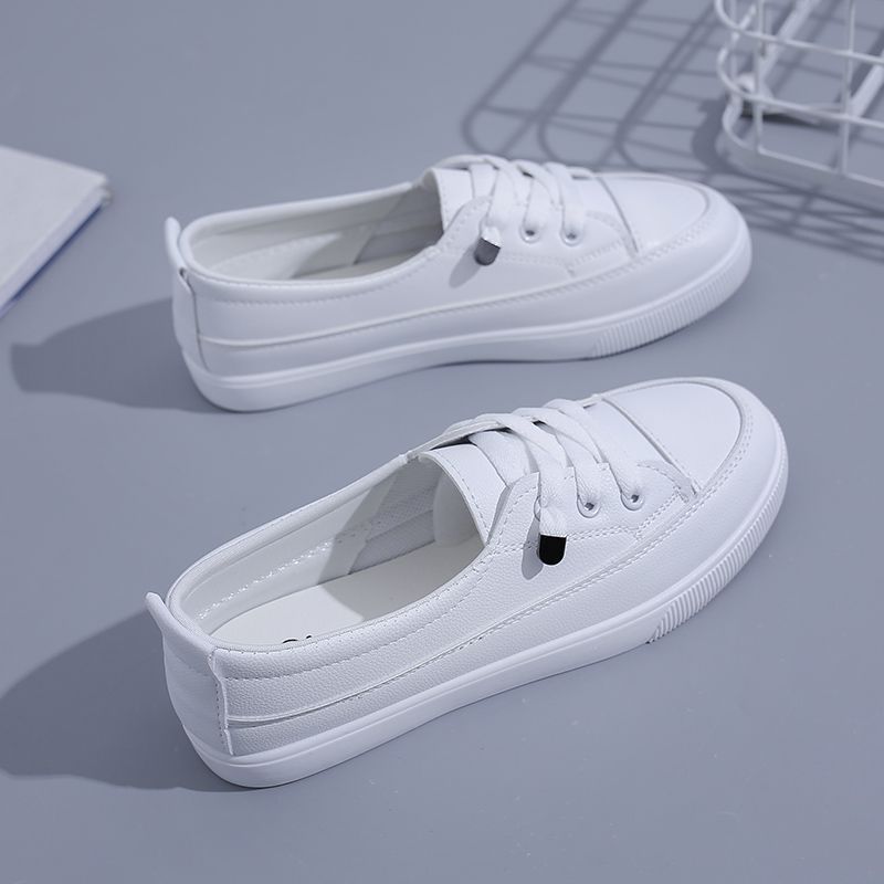 Weiße LowTop Sneakers Damen Ella EB
