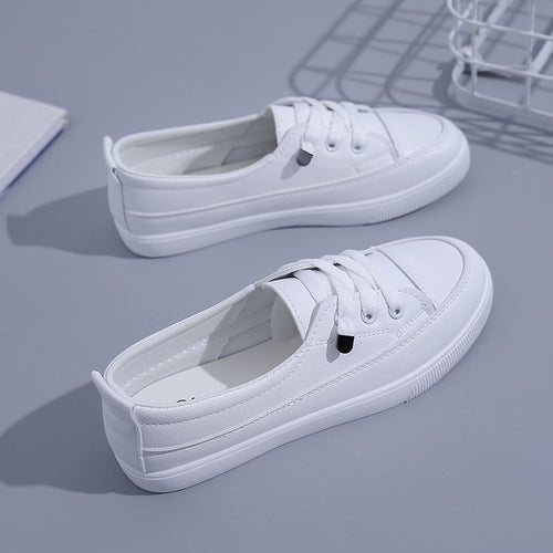 Weiße LowTop Sneakers Damen Ella EB