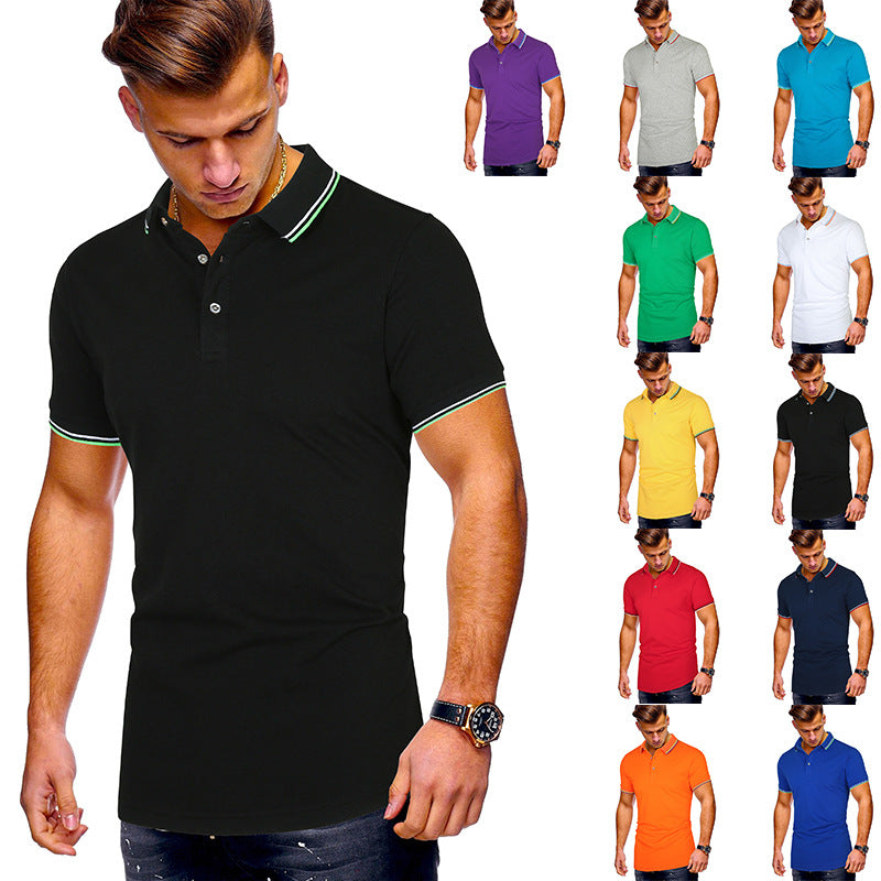 Herren Poloshirt mit modernen Akzenten EB
