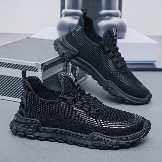 Damen Atmungsaktive Lifestyle Sneakers mit flexiblem Sohlenmaterial EB