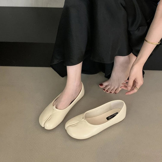 Damen Ballerina-Pantoletten mit innovativem Design und weichem Innenfutter EB