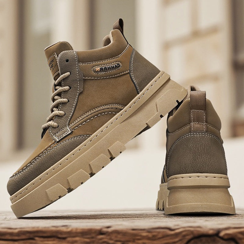 Damen modische Winterboots mit robuster Profilsohle und weichem Innenfutter EB
