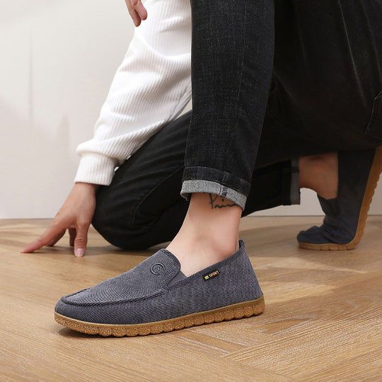 Damen bequeme und stilvolle Hausschuhe mit rutschfester Sohle EB