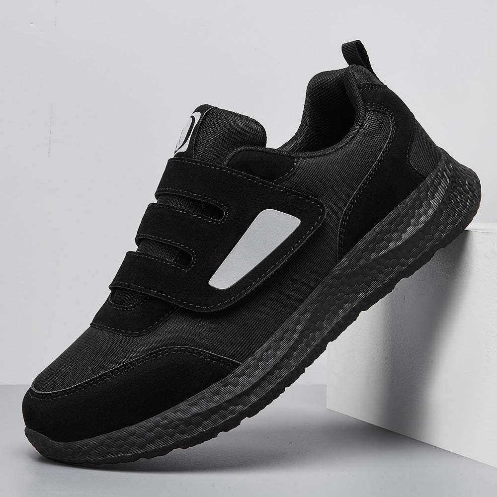 Damen Freizeitsneaker mit rutschfestem Klettverschluss und atmungsaktiver Oberflächenstruktur EB