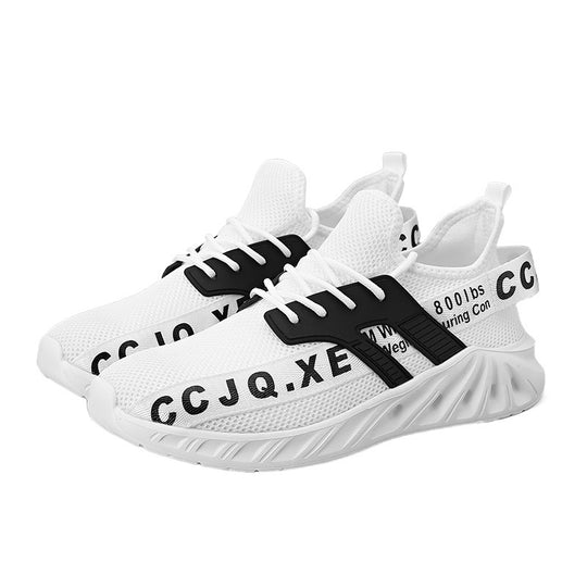 Damen Sportliche Netz-Sneaker mit rutschfester Sohle und atmungsaktivem Obermaterial EB