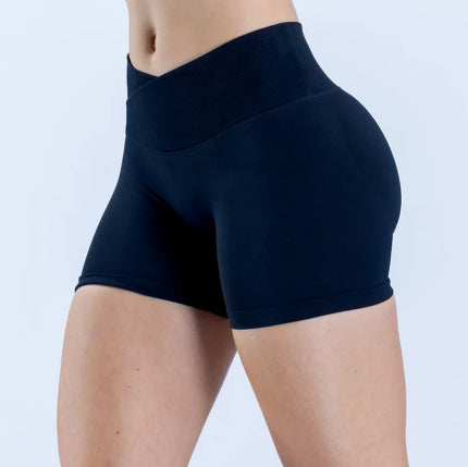 Damen Sportliche Shorts mit hohem Bund und figurformendem Schnitt EB