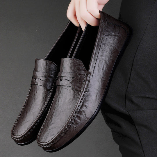 Herren Elegante und strapazierfähige Mokassins mit hochwertiger Oberflächenstruktur EB