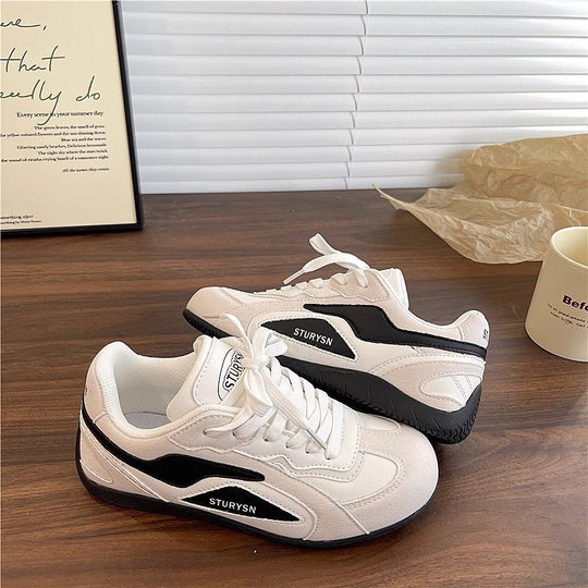 Damen Freizeit Sneakers mit weichem Wildleder und atmungsaktivem Obermaterial EB
