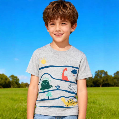Jungen T-Shirt mit Dinosaurier-Motiv EB
