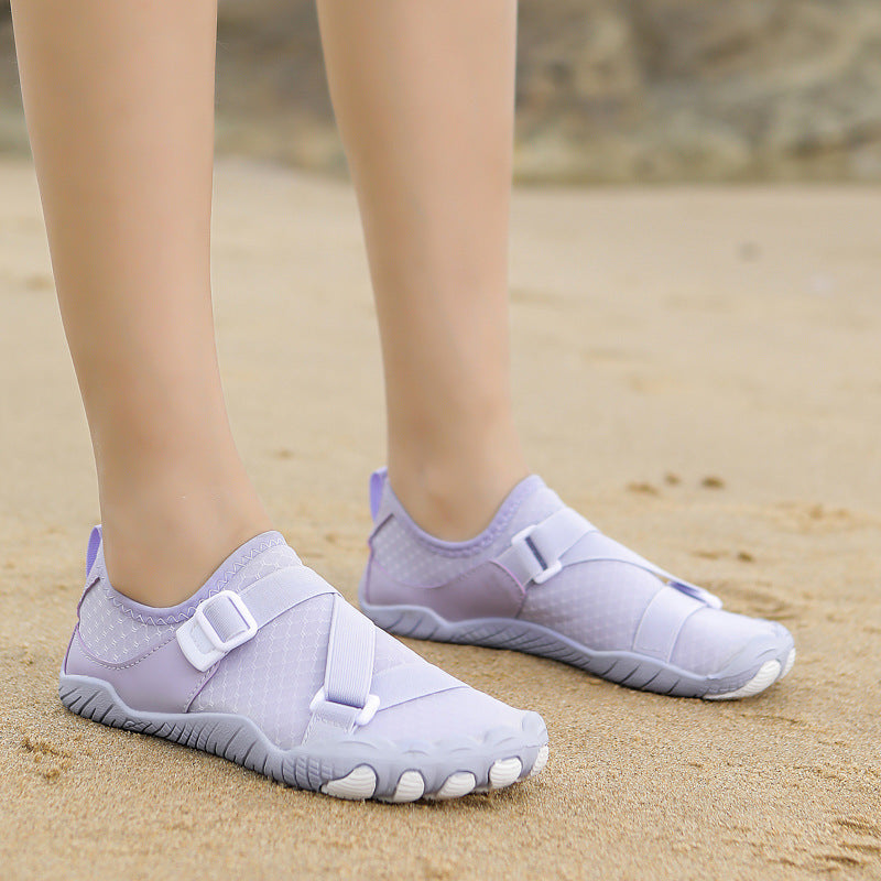 Damen Wassersportschuhe mit elastischem Schnellschnürsystem und rutschfester Sohle EB