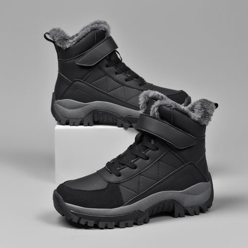 Damen Winterboots mit warmem Kunstfellfutter und rutschfester Sohle EB