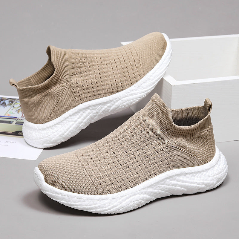 Damen atmungsaktive Slip-On Sneakers EB
