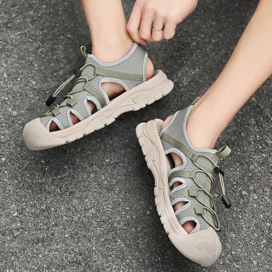 Damen Atmungsaktive Freizeitsandalen mit schnellschnürbarem System EB