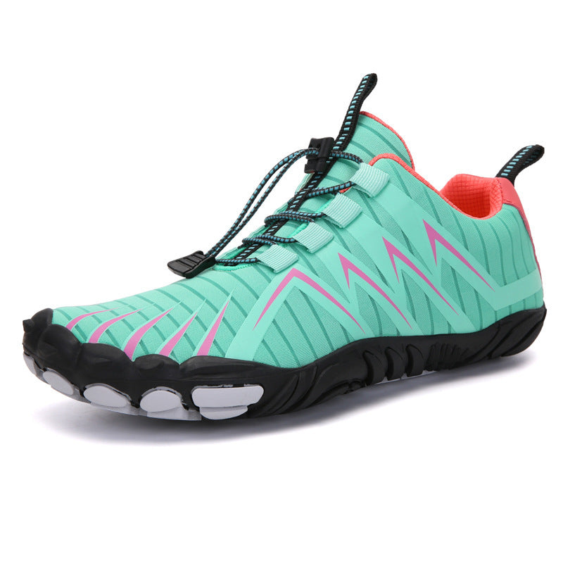 Damen nan elastischer Aquasport-Schuh mit Schnellzugverschluss, rutschfester Gummisohle und flexiblem Zehenschutz EB