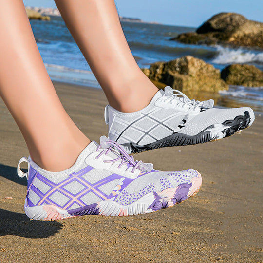 Damen Sportliche Wasserschuhe mit innovativer Schnellschnürtechnologie und rutschfester Sohle EB