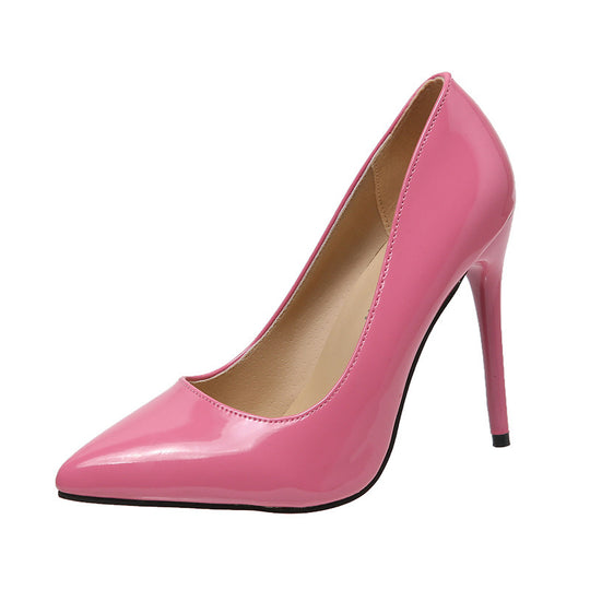 Damen elegante High-Heels mit klassischem spitzem Design EB