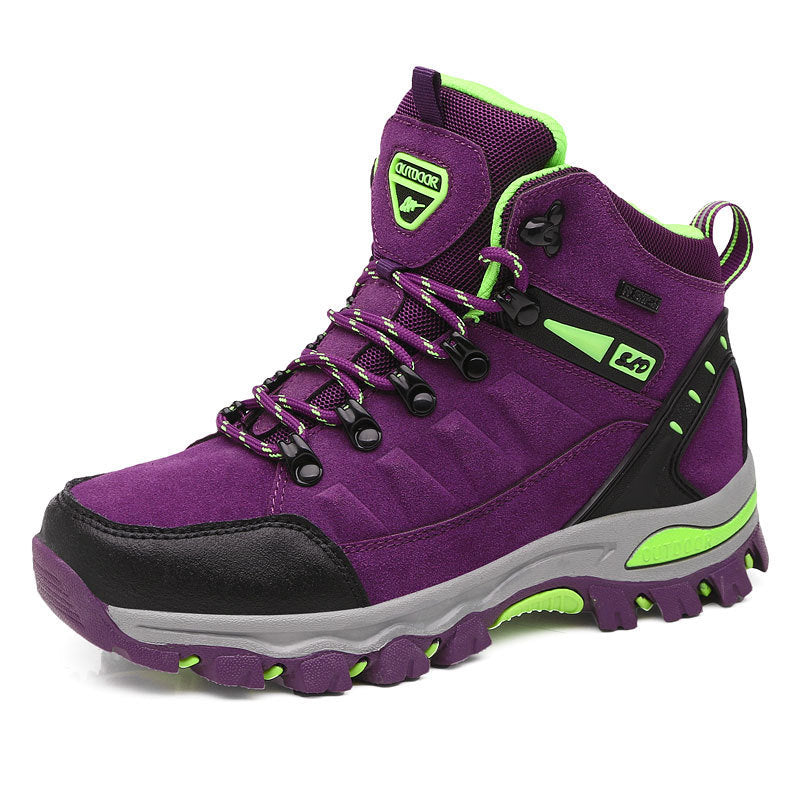 Damen Hochwertige Wanderschuhe mit wasserdichtem Obermaterial und rutschfester Sohle EB