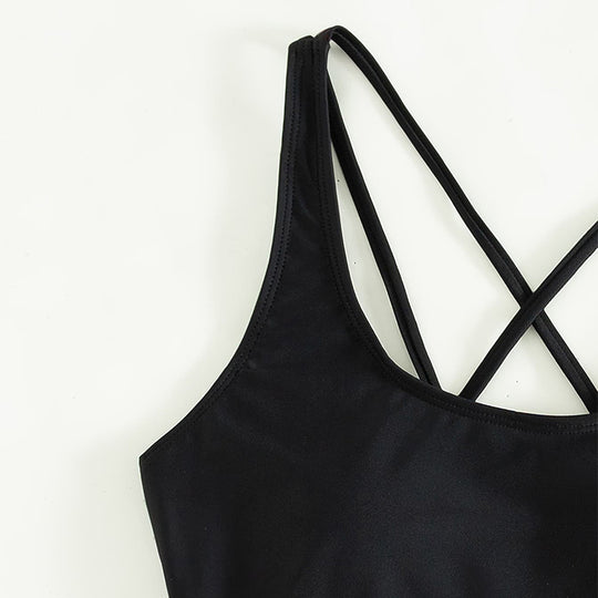 Damen Sport-Badeanzug mit elegantem Rückenschnitt EB