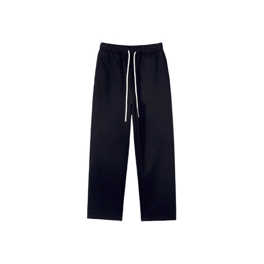 Damen nan weite Relax-Sweathose mit elastischem Komfortbund, kontrastierendem Kordelzug und geradem Bein EB