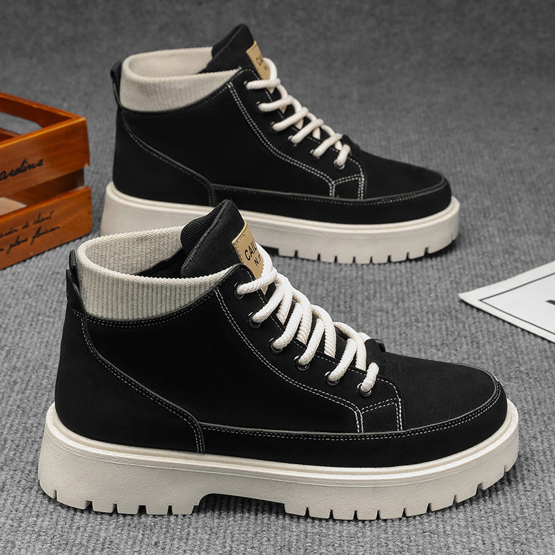 Damen Winterstiefel aus robustem Wildleder mit rutschfestem Sohlenprofil EB