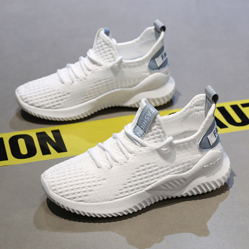 Damen Atmungsaktive Sport-Sneaker mit flexiblem Obermaterial und pflegeleichter Sohle EB