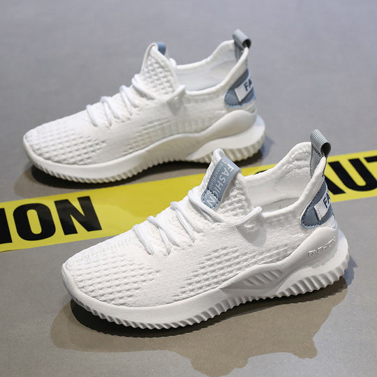 Damen Atmungsaktive Sport-Sneaker mit flexiblem Obermaterial und pflegeleichter Sohle EB