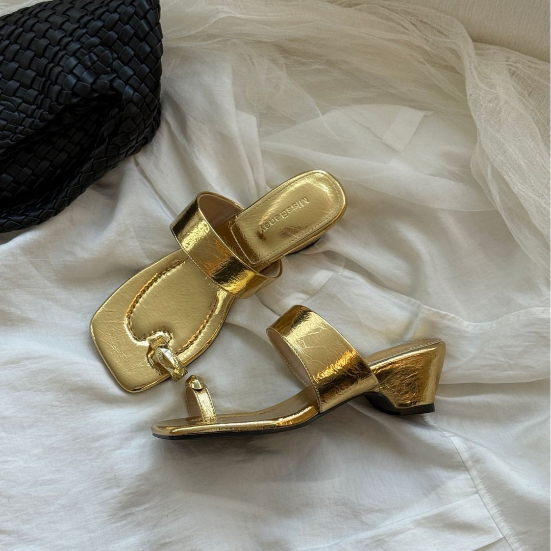 Damen Elegante und stilvolle Plateau-Sandalen mit modischen Riemen EB