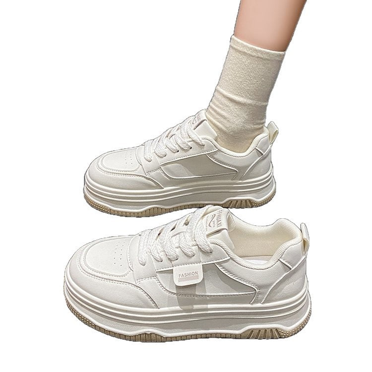 Damen Trendige Chunky Sneakers mit rutschfester Sohle und gepolstertem Innenleben EB