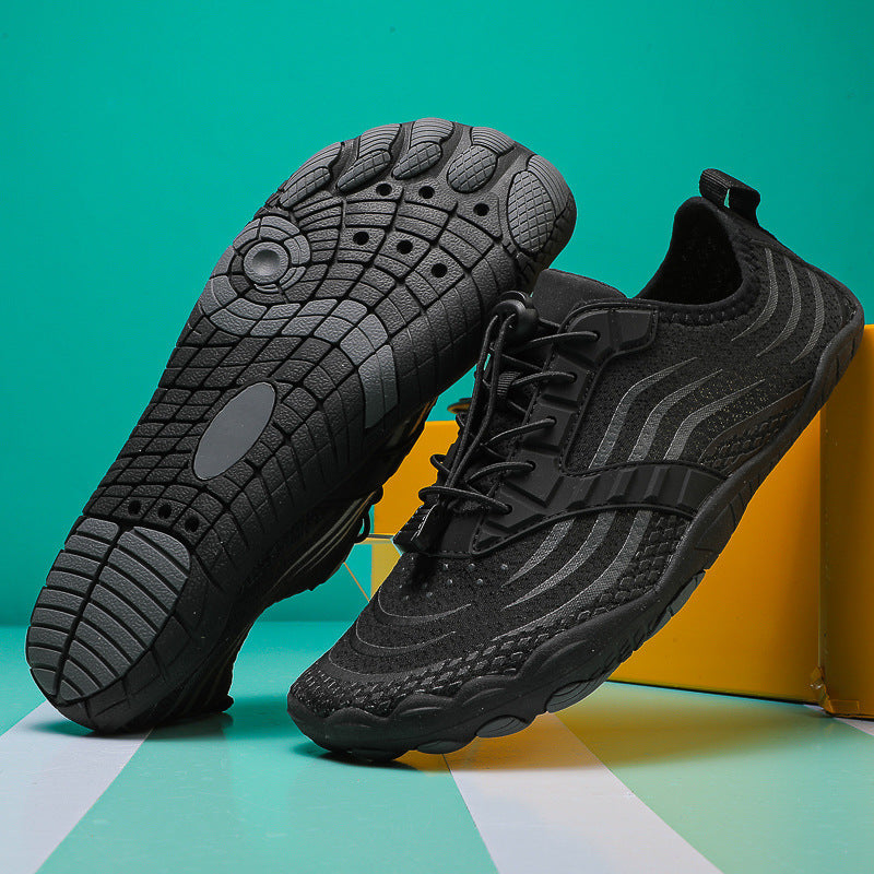 Damen Flexibles Aquasport-Schnürschuhe mit rutschfester Sohle und atmungsaktivem Obermaterial EB