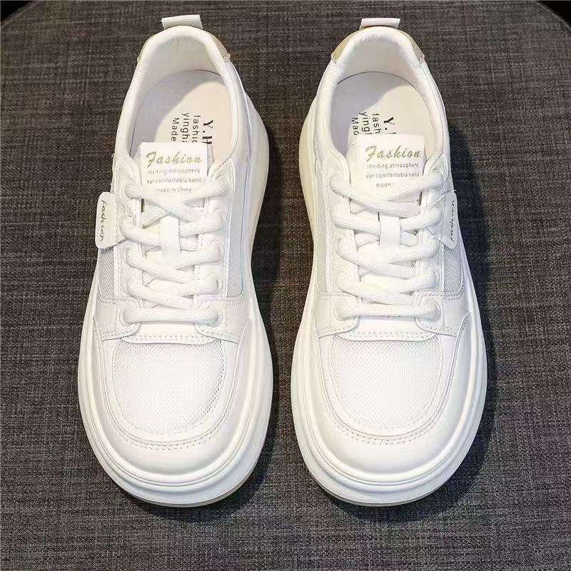 Damen Chunky Sneakers mit atmungsaktiver Mesh-Oberfläche und dämpfender Sohle EB