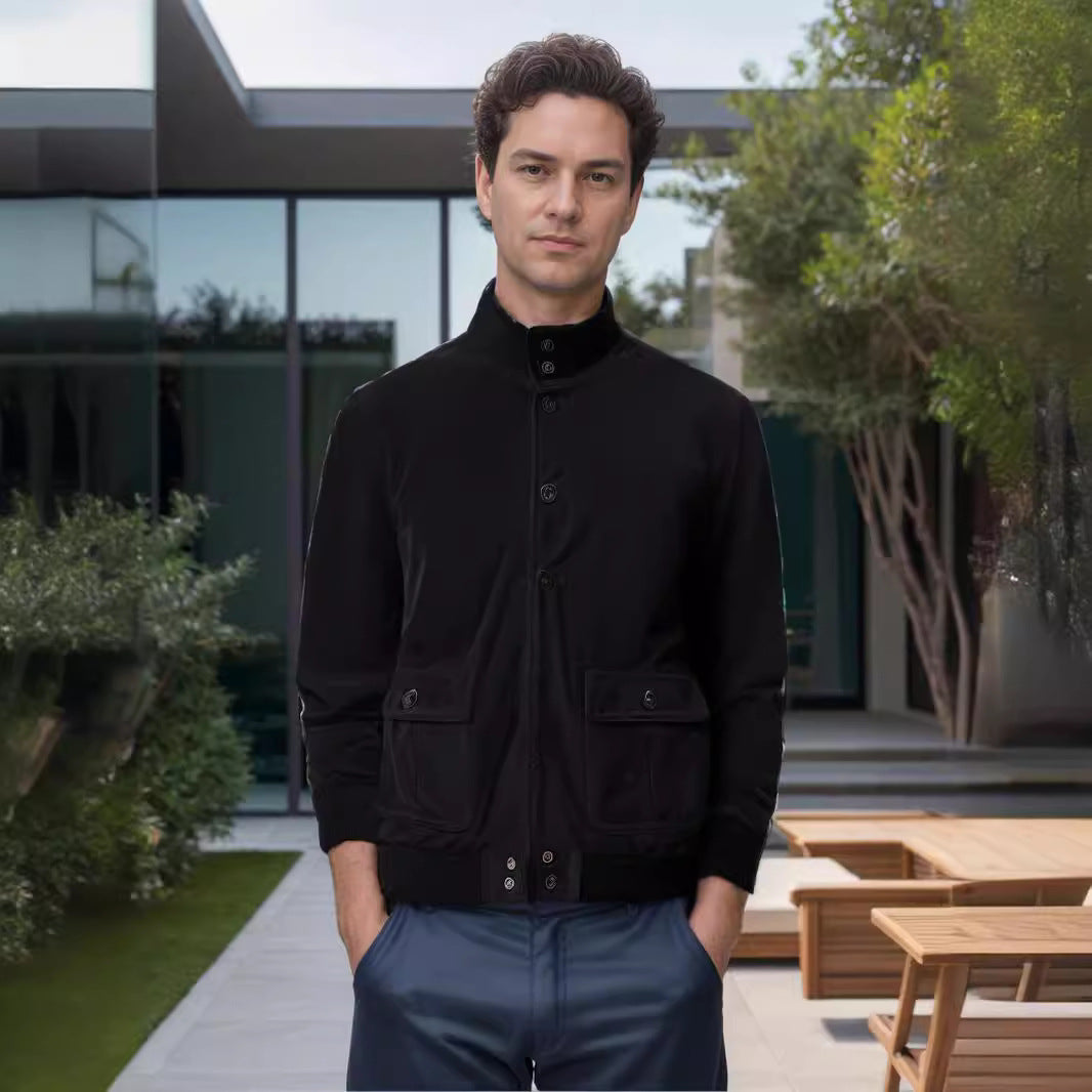 Herren Utility-Jacke mit mehreren praktischen Taschen EB