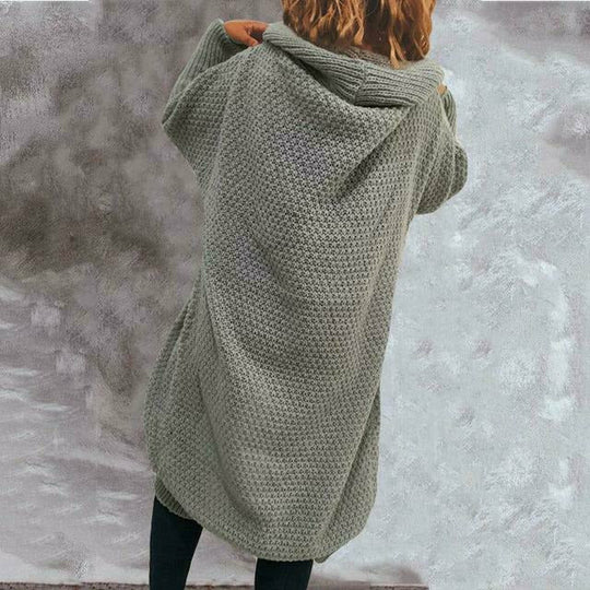 EB | Solide Lange Strickjacke