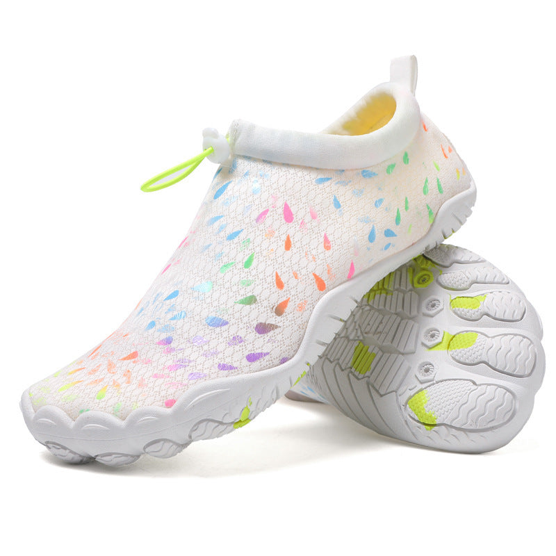 Damen vielseitige Wassersportschuhe mit rutschfester Sohle und flexiblem Obermaterial EB