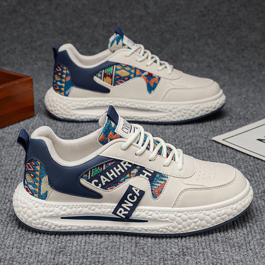 Damen Sportliche Sneakers mit innovativem Ethno-Design EB