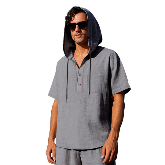 Herren lässiges Kapuzenshirt EB