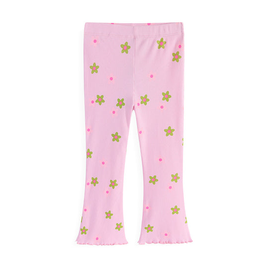 Mädchen Leggings mit floralem Muster EB