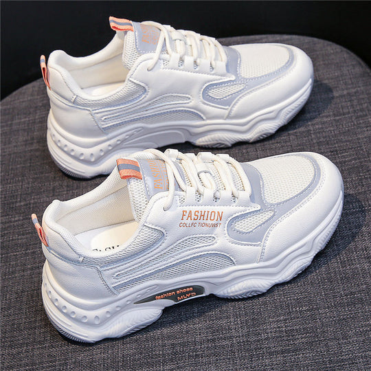 Damen Sportliche Sneakers mit atmungsaktivem Obermaterial und dämpfender Sohle EB