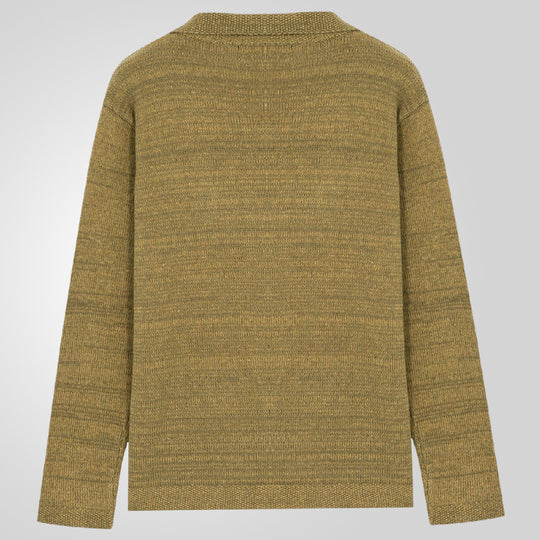 Herren Strickjacke mit Zopfmuster und praktischen Taschen EB