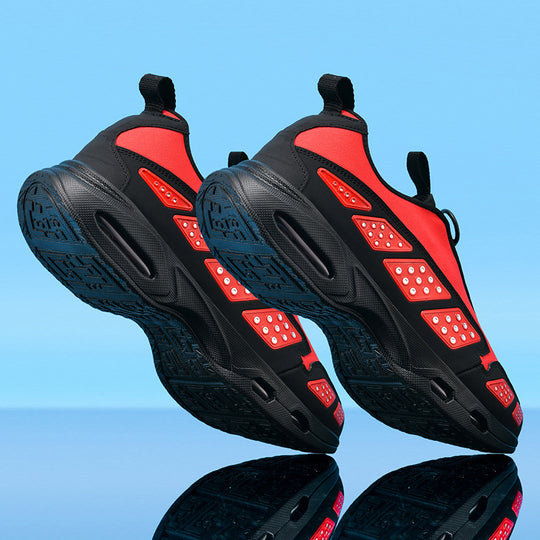 Herren sportlicher Schlupfsneaker mit integrierter Luftkammer, Reißverschlusszug und gedämpfter Profilsohle EB