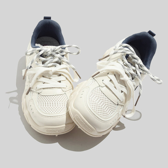 Damen Sportliche Sneakers mit ergonomischem Dämpfungssystem und atmungsaktiver Mesh-Oberfläche EB