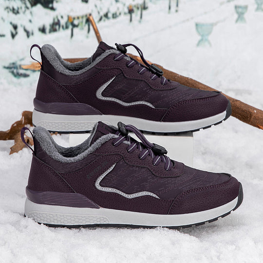 Damen Winterfest Sneakers mit wärmeisolierender Innensohle EB