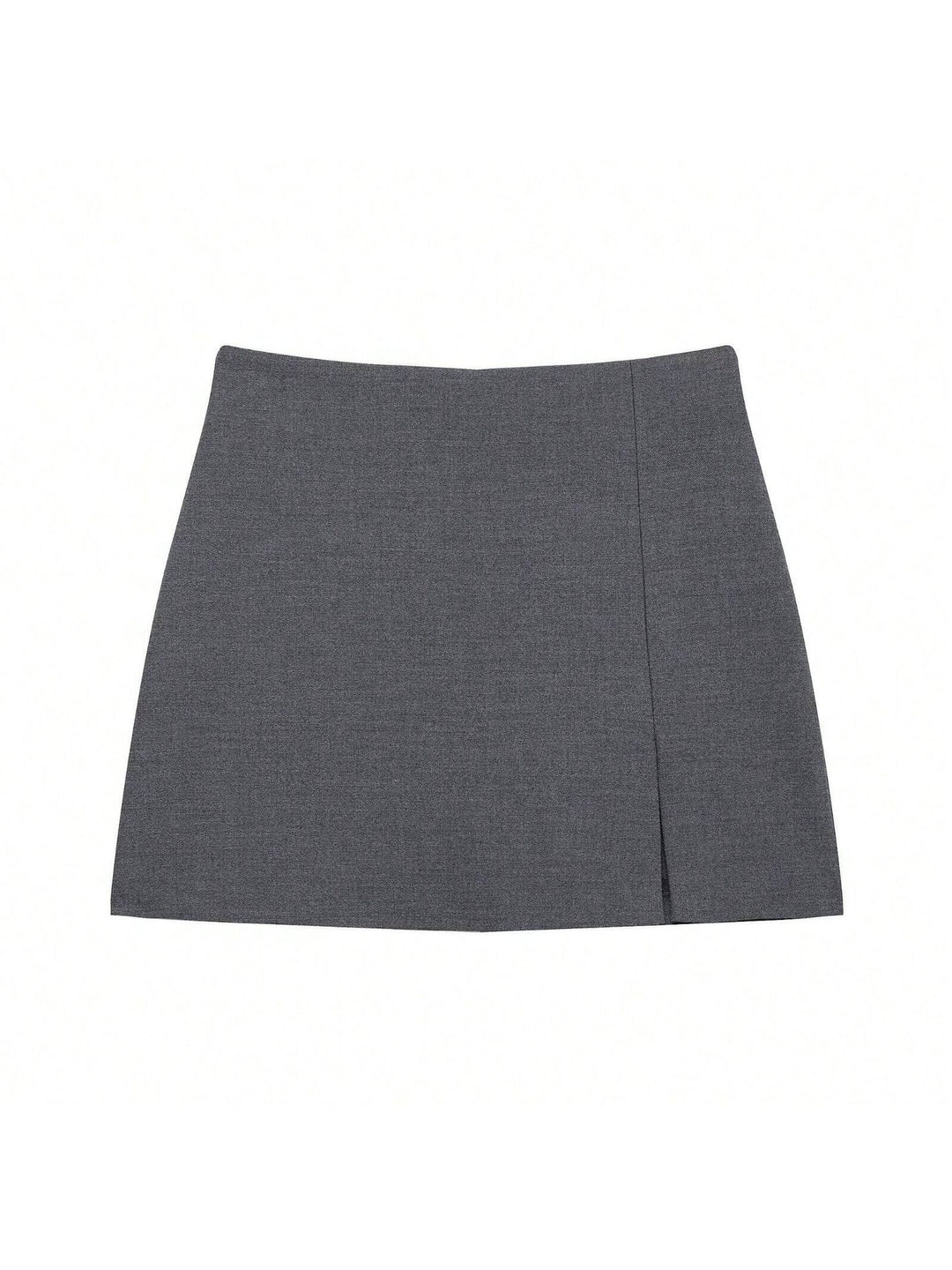 Damen modischer Minirock mit eleganter Knopfleiste EB
