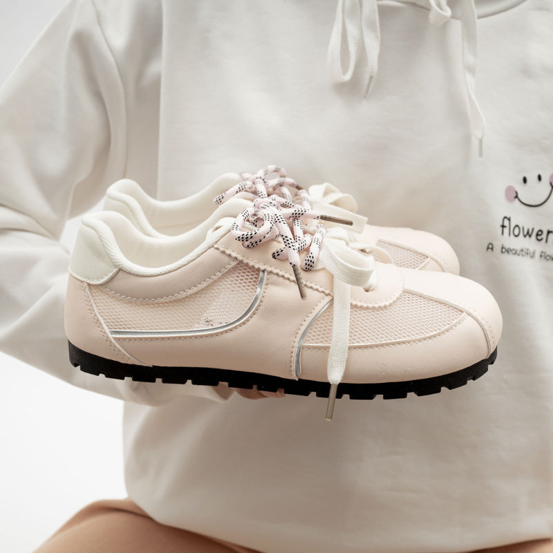 Damen Sportliche Freizeitsneaker mit atmungsaktiver Mesh-Oberfläche und komfortabler Dämpfung EB