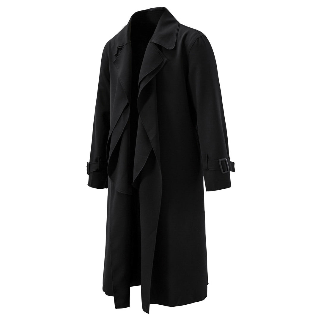 Damen Trenchcoat mit asymmetrischem Reversdesign und praktischen verstellbaren Ärmeln EB